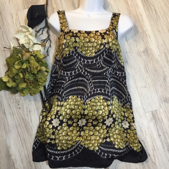 SOLD🚫😊🎉HP🏆🥇CAbi 100% silk top - Picture 1 of 8